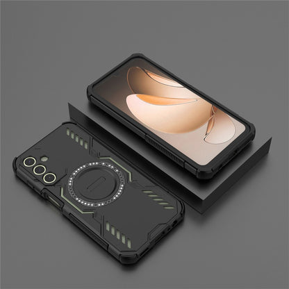 MagSafe калъф за Samsung Galaxy A15 5G A156 / A15 A155, Techsuit, ArmorMag, Черен