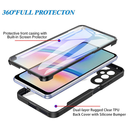 Калъф за Samsung Galaxy A15 5G A156 / A15 A155, Techsuit, ColorVerse 360, Черен