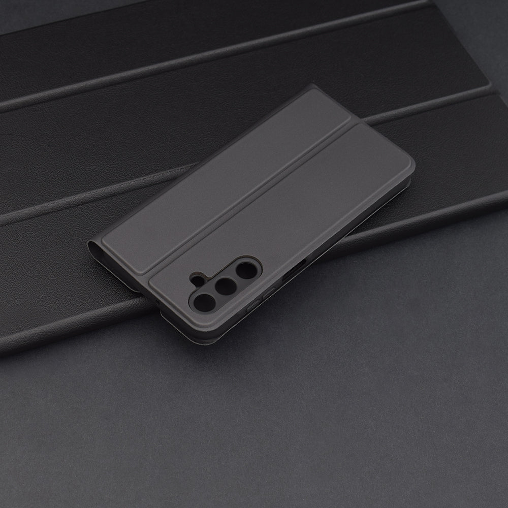 Калъф за Samsung Galaxy A15 5G A156 / A15 A155, Techsuit, Magskin Book, Черен