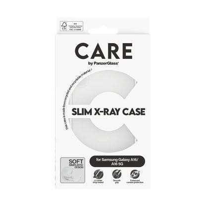 Калъф за Samsung Galaxy A16 4G A165, PanzerGlass, Care Fashionable, Прозрачен