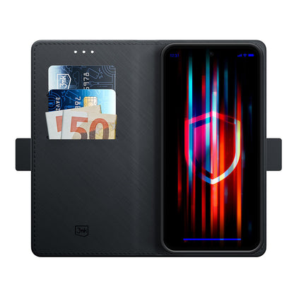 Калъф за Samsung Galaxy A16 5G A166 / A16 4G A165, 3MK, Wallet, Черен