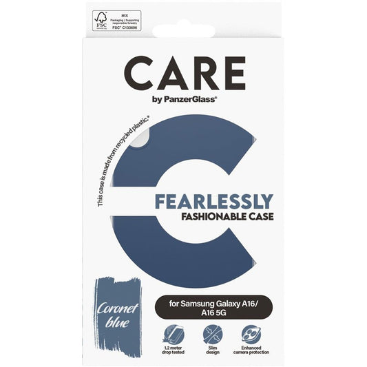 Калъф за Samsung Galaxy A16 5G A166 / A16 4G A165, PanzerGlass, Care Fashionable, Син