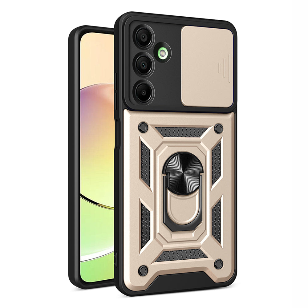 Калъф за Samsung Galaxy A16 5G A166 / A16 4G A165, Techsuit, CamShield, Златист