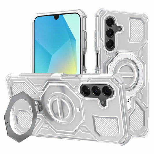 Калъф за Samsung Galaxy A16 5G A166 / A16 4G A165, Techsuit, Carbon Shield Pro, Бял