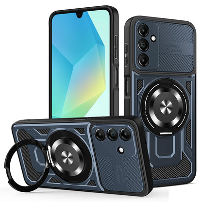 Калъф за Samsung Galaxy A16 5G A166 / A16 4G A165, Techsuit, RuggedCam, Син