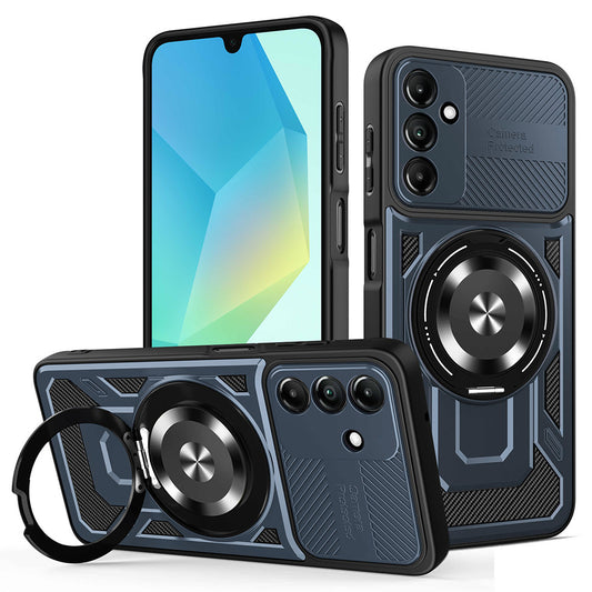 Калъф за Samsung Galaxy A16 5G A166 / A16 4G A165, Techsuit, RuggedCam, Син