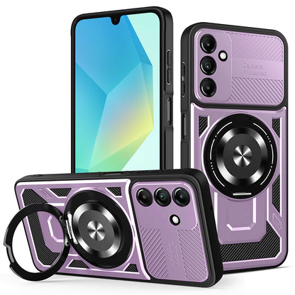 Калъф за Samsung Galaxy A16 5G A166 / A16 4G A165, Techsuit, RuggedCam, Лилав