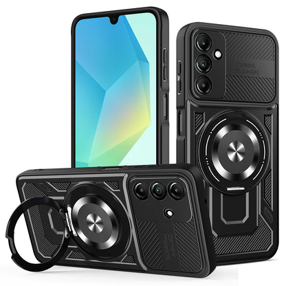 Калъф за Samsung Galaxy A16 5G A166 / A16 4G A165, Techsuit, RuggedCam, Черен