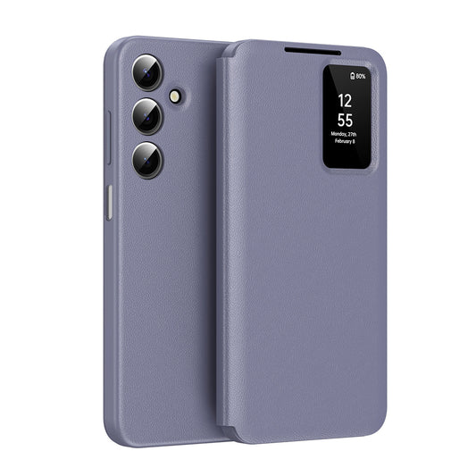 Калъф за Samsung Galaxy A17 4G / A17 5G / A26 A266, Techsuit, SmartView, Лилав