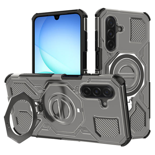 Калъф за Samsung Galaxy A17 4G / A17 5G, Techsuit, Carbon Shield Pro, Светло черен