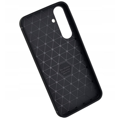 Калъф за Samsung Galaxy A17 5G, Techsuit, CarbonFiber, Черен