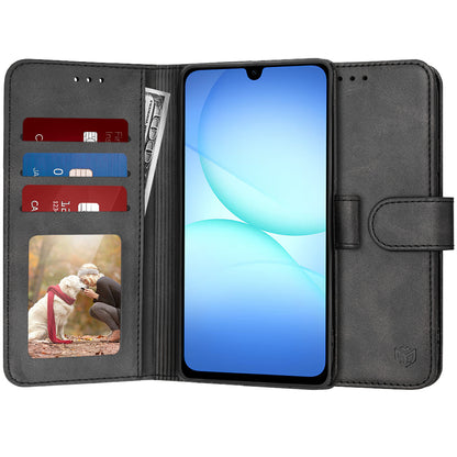 Калъф за Samsung Galaxy A17 5G, Techsuit, Diary Book, Черен