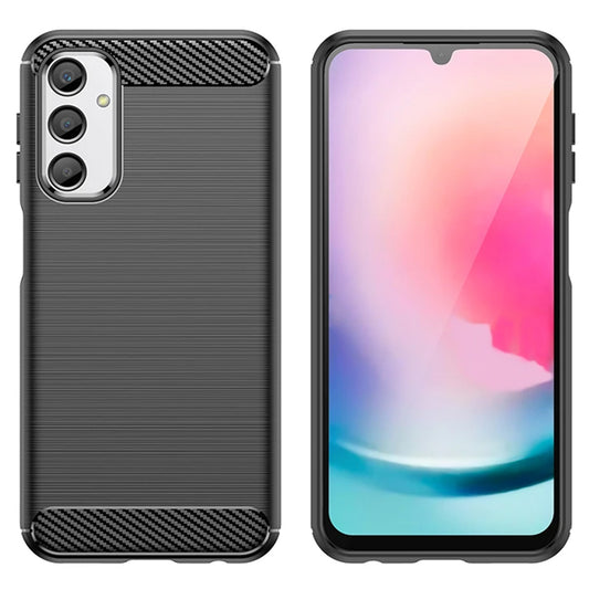 Калъф за Samsung Galaxy A24 4G A245, Techsuit, Карбон, Черен