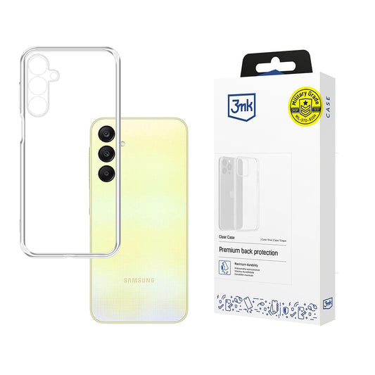 Калъф за Samsung Galaxy A25 A256, 3MK, прозрачен, прозрачен
