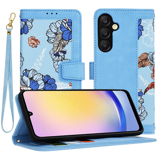 Калъф за Samsung Galaxy A25 A256, Techsuit, FlipCraft, Син