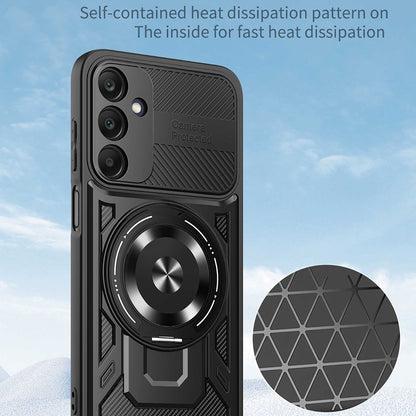 Калъф за Samsung Galaxy A25 A256, Techsuit, RuggedCam, Черен