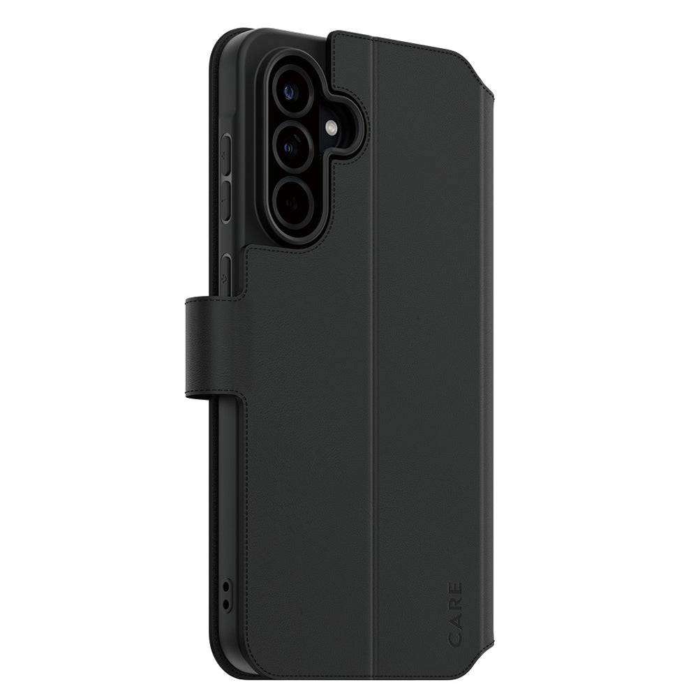 Калъф за Samsung Galaxy A26 A266, PanzerGlass, с функция за поставка и портфейл, черен