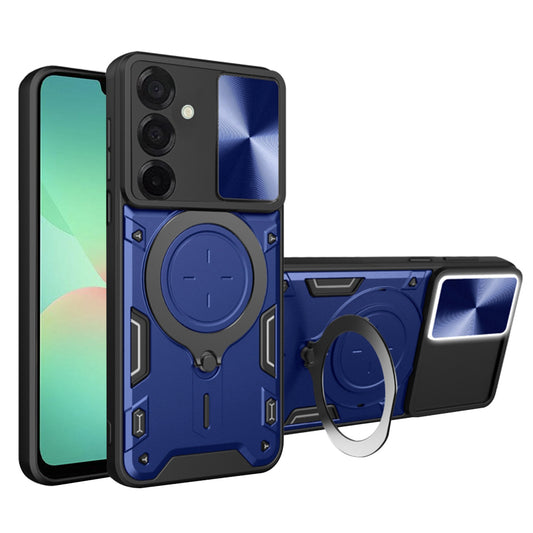 Калъф за Samsung Galaxy A26 A266, Techsuit, CamGuard Pro, Син