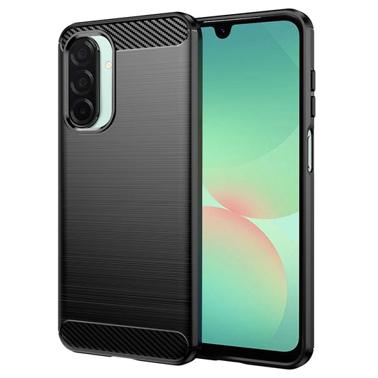 Калъф за Samsung Galaxy A26 A266, Techsuit, Карбон, Черен