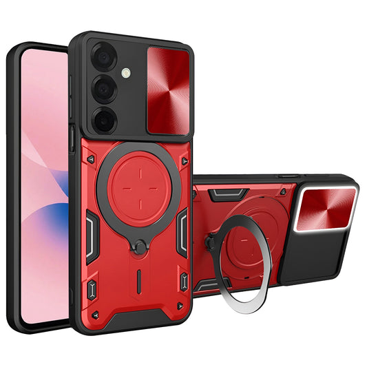 Калъф за Samsung Galaxy A27 5G, Techsuit, CamGuard Pro, Червен