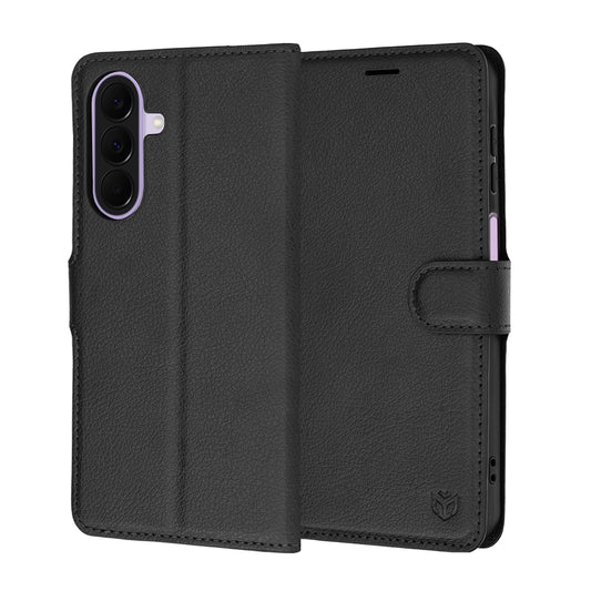 Калъф за Samsung Galaxy A27 5G, Techsuit, Leather Folio, Черен