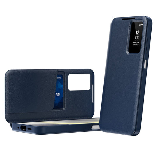 Калъф за Samsung Galaxy A27 5G, Techsuit, SmartView, Син