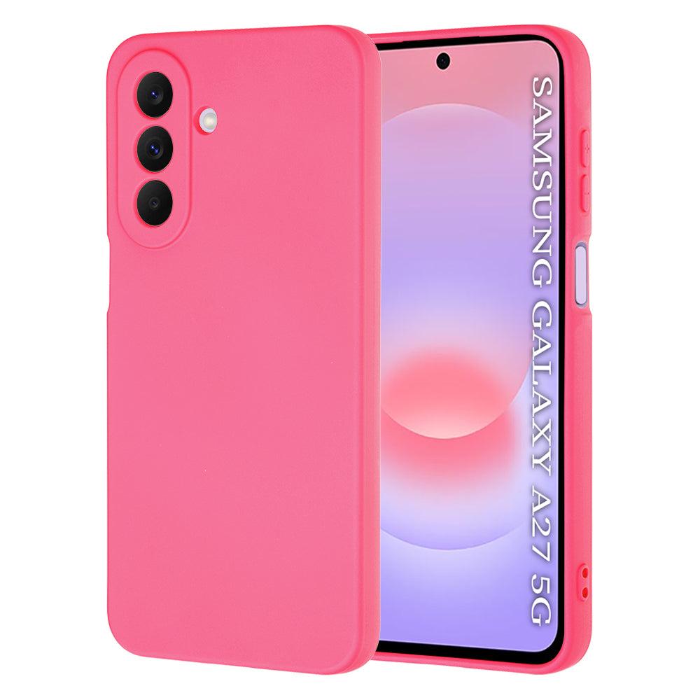 Калъф за Samsung Galaxy A27 5G, Techsuit, SoftFlex, Тъмно розов