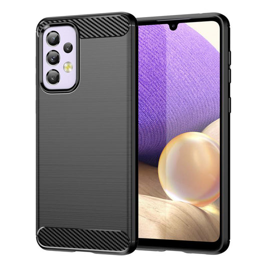 Калъф за Samsung Galaxy A32 5G A326, Techsuit, Карбон, Черен