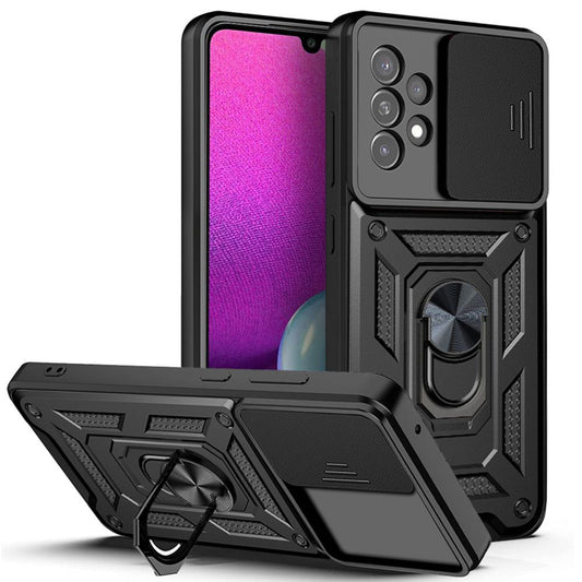 Калъф за Samsung Galaxy A33 5G A336, Techsuit, CamShield, Черен