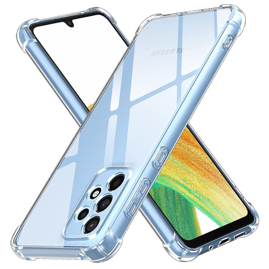 Калъф за Samsung Galaxy A33 5G A336, Techsuit, противоударен прозрачен, прозрачен