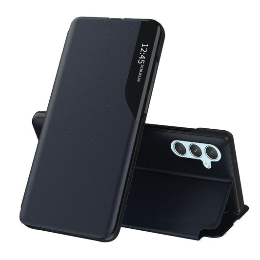 Калъф за Samsung Galaxy A34 A346, Techsuit, eFold, Тъмносин