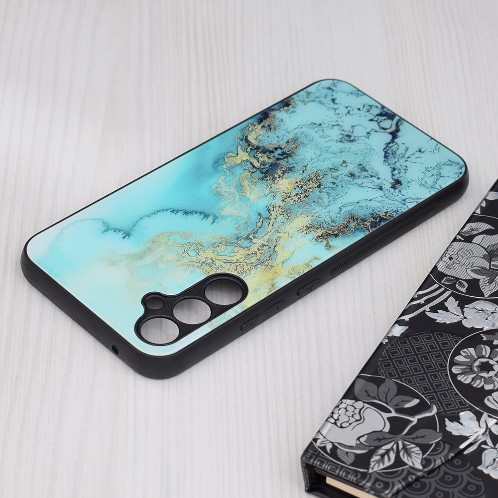 Калъф за Samsung Galaxy A34 A346, Techsuit, Glaze, Bleu