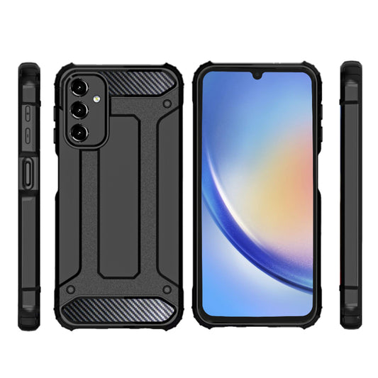 Калъф за Samsung Galaxy A34 A346, Techsuit, Hybrid Armor, Черен