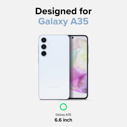 Калъф за Samsung Galaxy A35 5G A356, Ringke, Fusion Card, Прозрачен