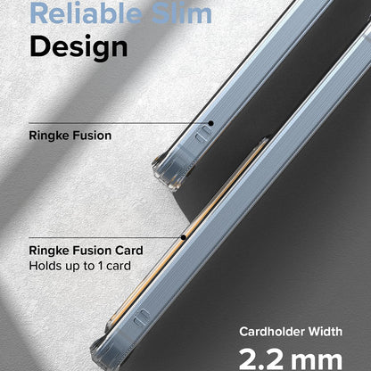 Калъф за Samsung Galaxy A35 5G A356, Ringke, Fusion Card, Прозрачен