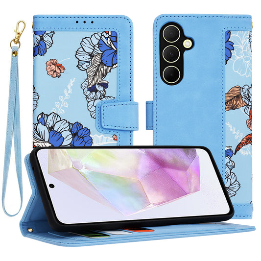 Калъф за Samsung Galaxy A35 5G A356, Techsuit, FlipCraft, Син