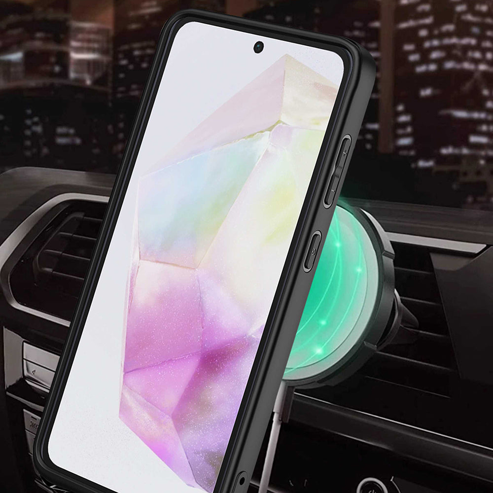 Калъф за Samsung Galaxy A35 5G A356, Techsuit, RuggedCam, Черен