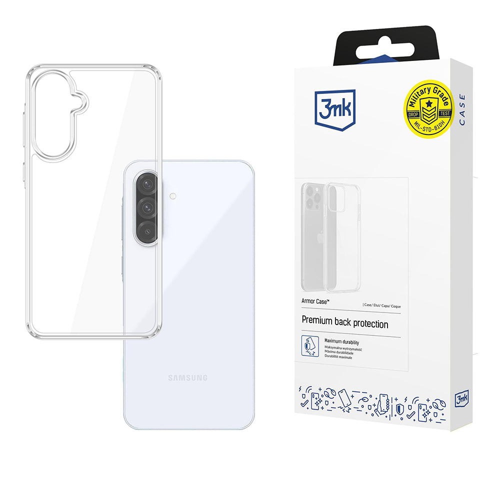 Калъф за Samsung Galaxy A36 A366, 3MK, Armor, Прозрачен