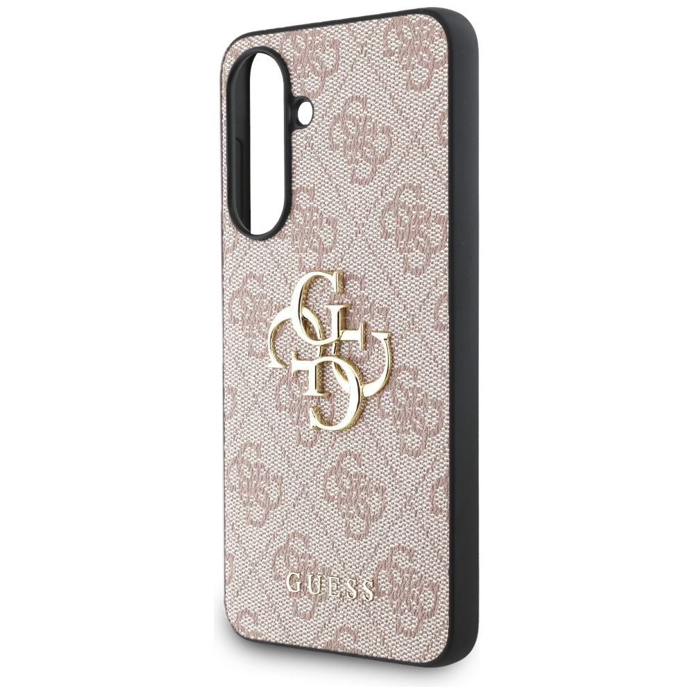 Калъф за Samsung Galaxy A36 A366, Guess, 4G Big Logo, Розов
