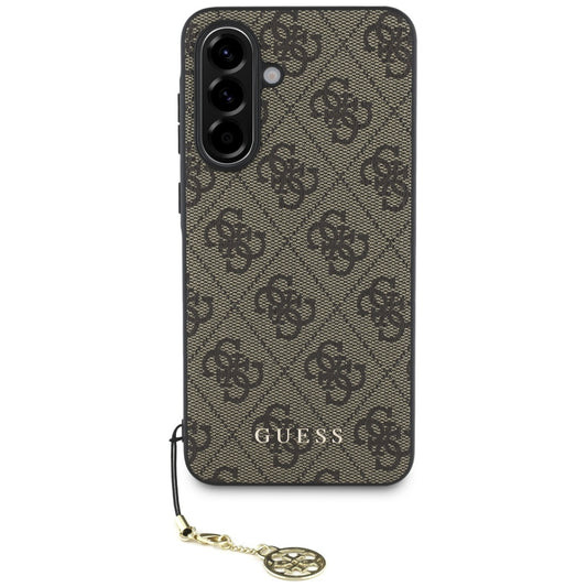 Калъф за Samsung Galaxy A36 A366, Guess, 4G Charm, Кафяв