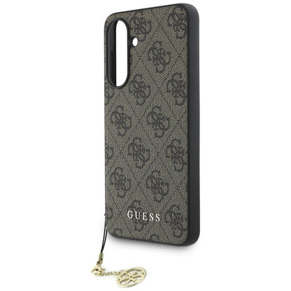 Калъф за Samsung Galaxy A36 A366, Guess, 4G Charm, Кафяв
