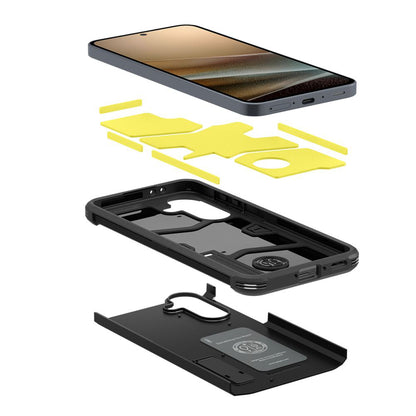 Калъф за Samsung Galaxy A36 A366, Spigen, Tough Armor, Черен