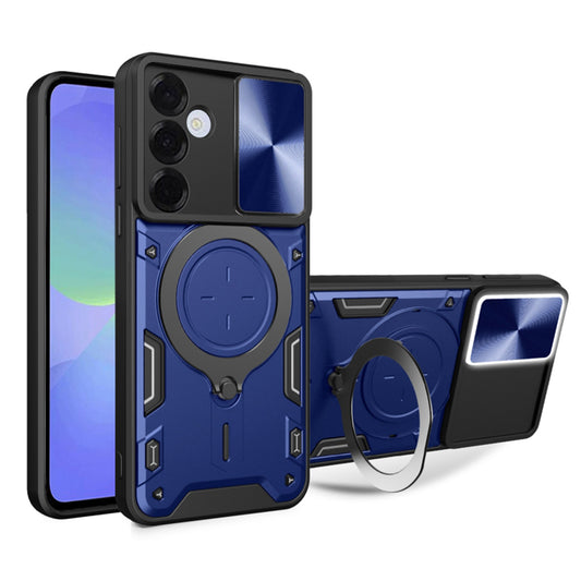Калъф за Samsung Galaxy A36 A366, Techsuit, CamGuard Pro, Син