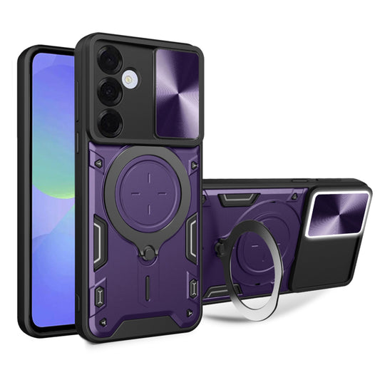 Калъф за Samsung Galaxy A36 A366, Techsuit, CamGuard Pro, Лилав