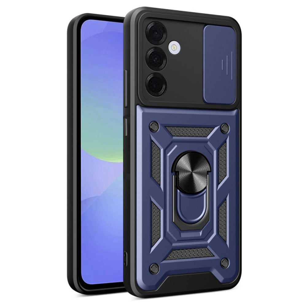 Калъф за Samsung Galaxy A36 A366, Techsuit, CamShield, Син