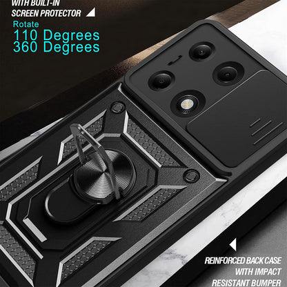 Калъф за Samsung Galaxy A36 A366, Techsuit, CamShield, Розов