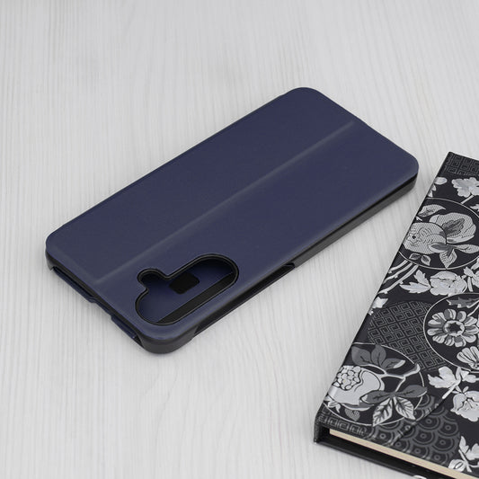 Калъф за Samsung Galaxy A36 A366, Techsuit, eFold, Тъмносин