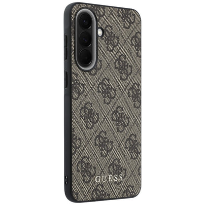 Калъф за Samsung Galaxy A37 5G, Guess, 4G Classic Logo Charm, Кафяв