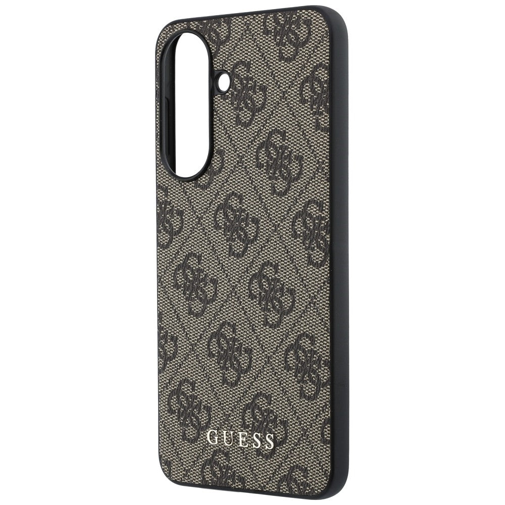 Калъф за Samsung Galaxy A37 5G, Guess, 4G Classic Logo Charm, Кафяв
