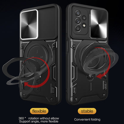 Case for Samsung Galaxy A52s 5G A528 / A52 5G A526 / A52 A525, Techsuit, CamGuard Pro, Black